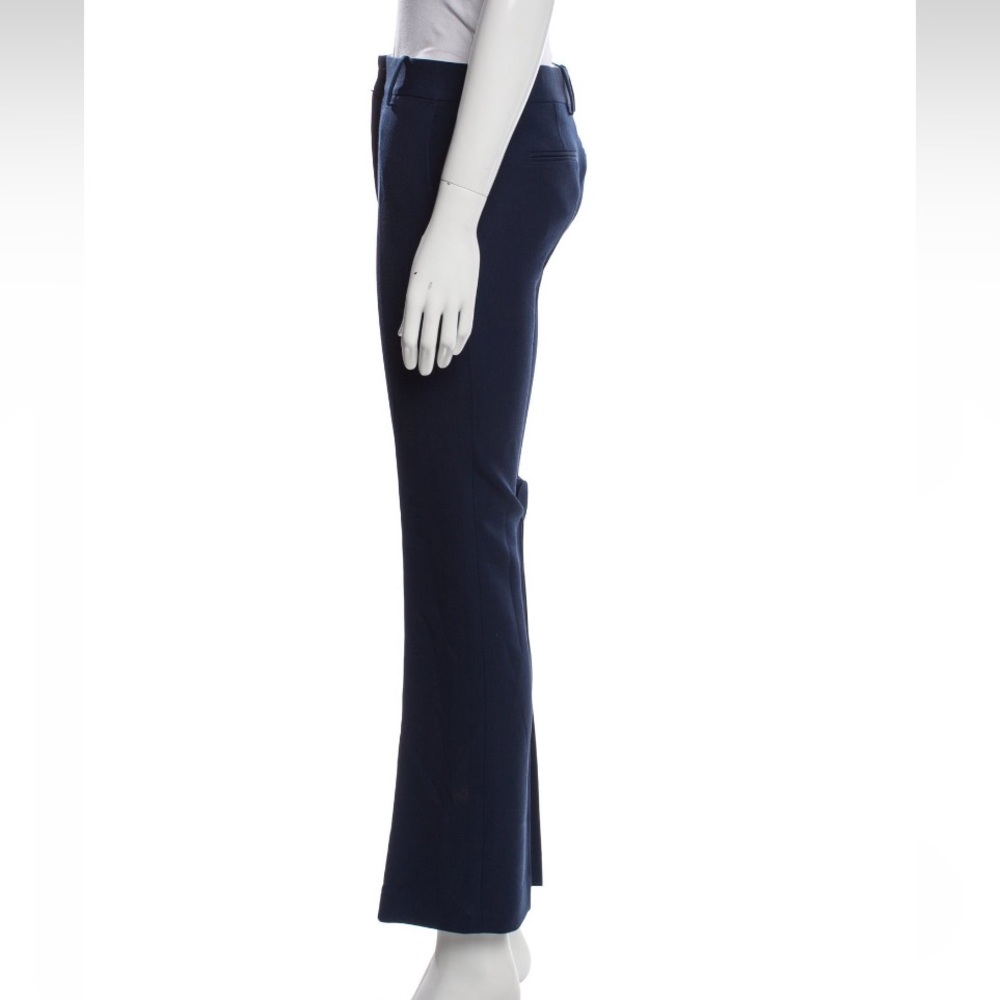 Celine Wide Leg Pants By Phoebe Philo Navy Blue SZ 2/34 - Picture 2 of 11